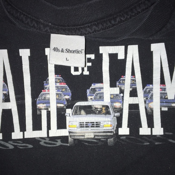 MENS 40nShorties OJ SIMPSON L.TEE s.L - Picture 3 of 4